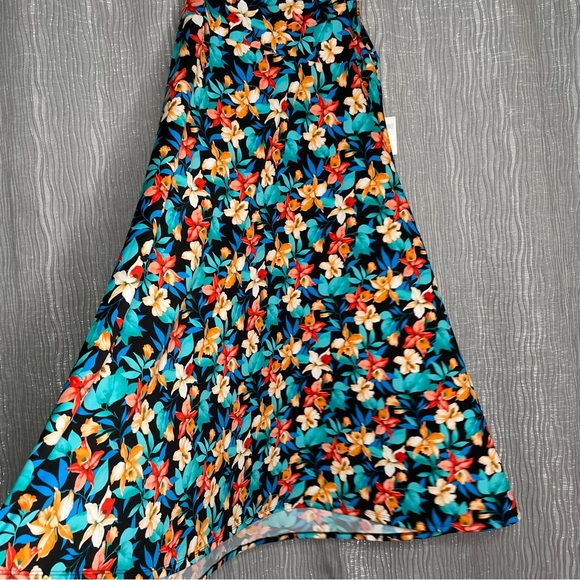 LuLaRoe 3X floral maxi skirt - Picture 4 of 6